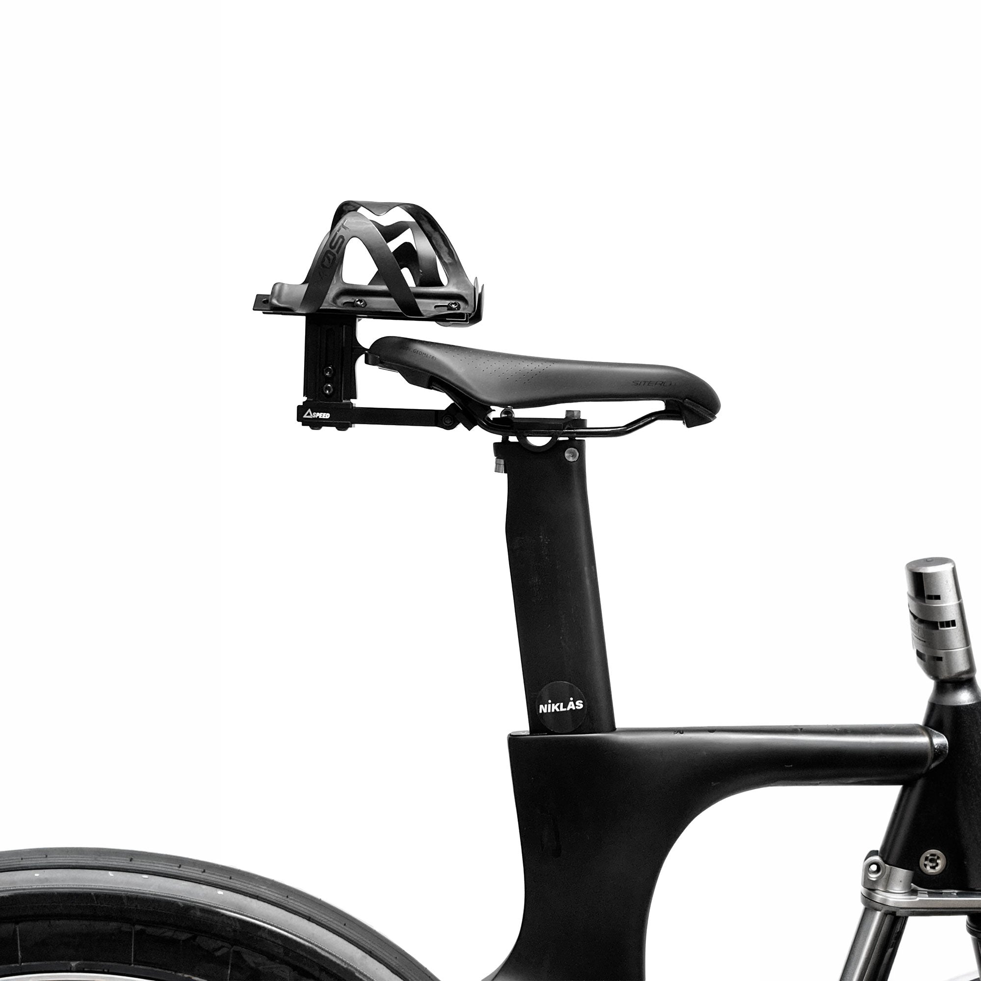 Rear hydration bottle holder
