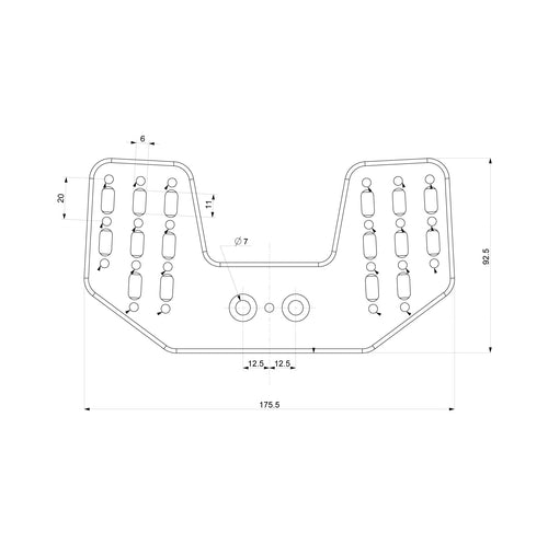 Piastra adattatore Cervelo P5