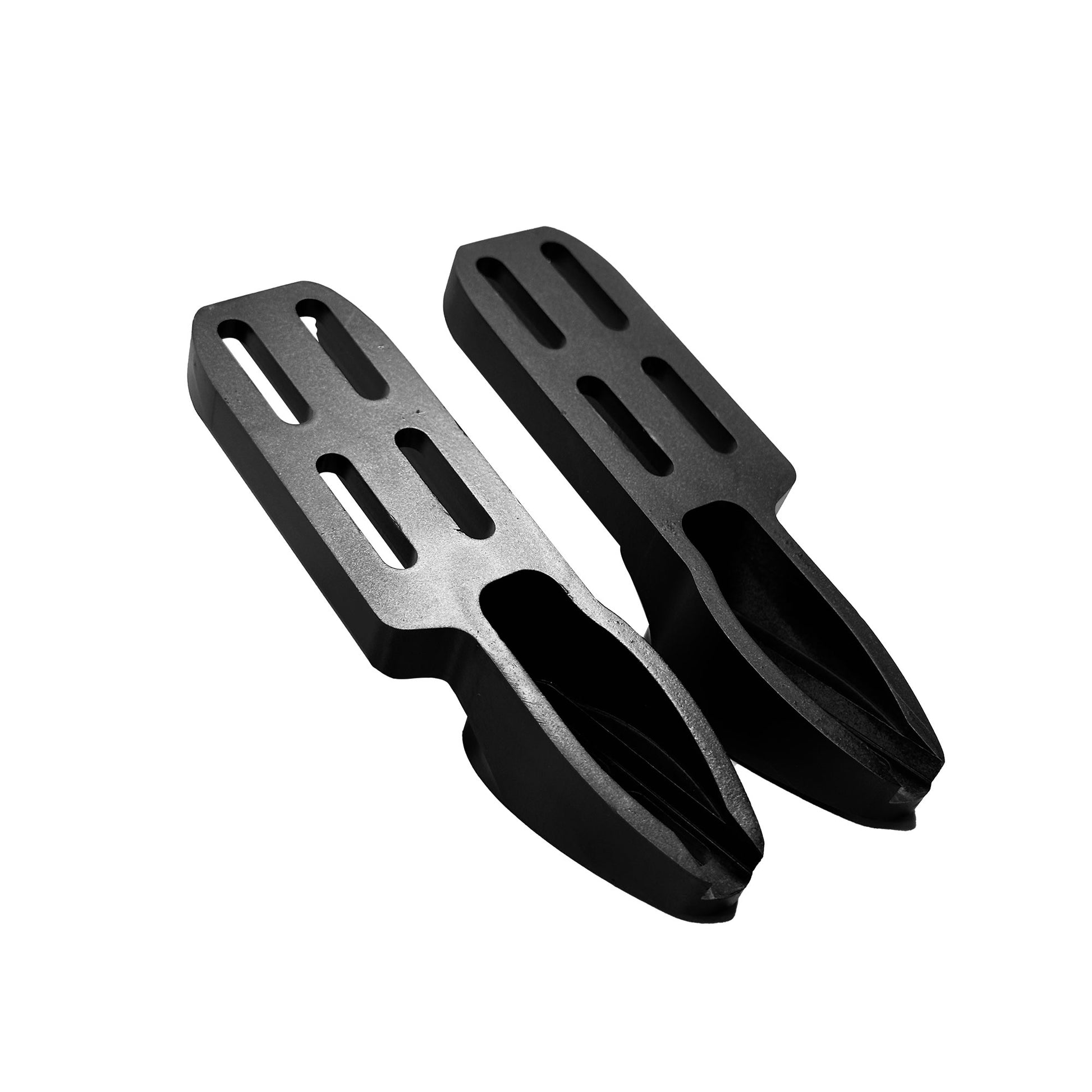 Adattatori universali  inclinazione 18° or 22° or 27° in alluminio anodizzatp per manubiro base bar