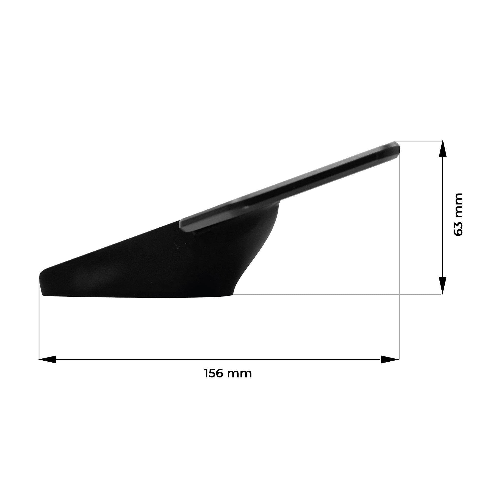 Adapter Canyon 20° anodized aluminum CNC