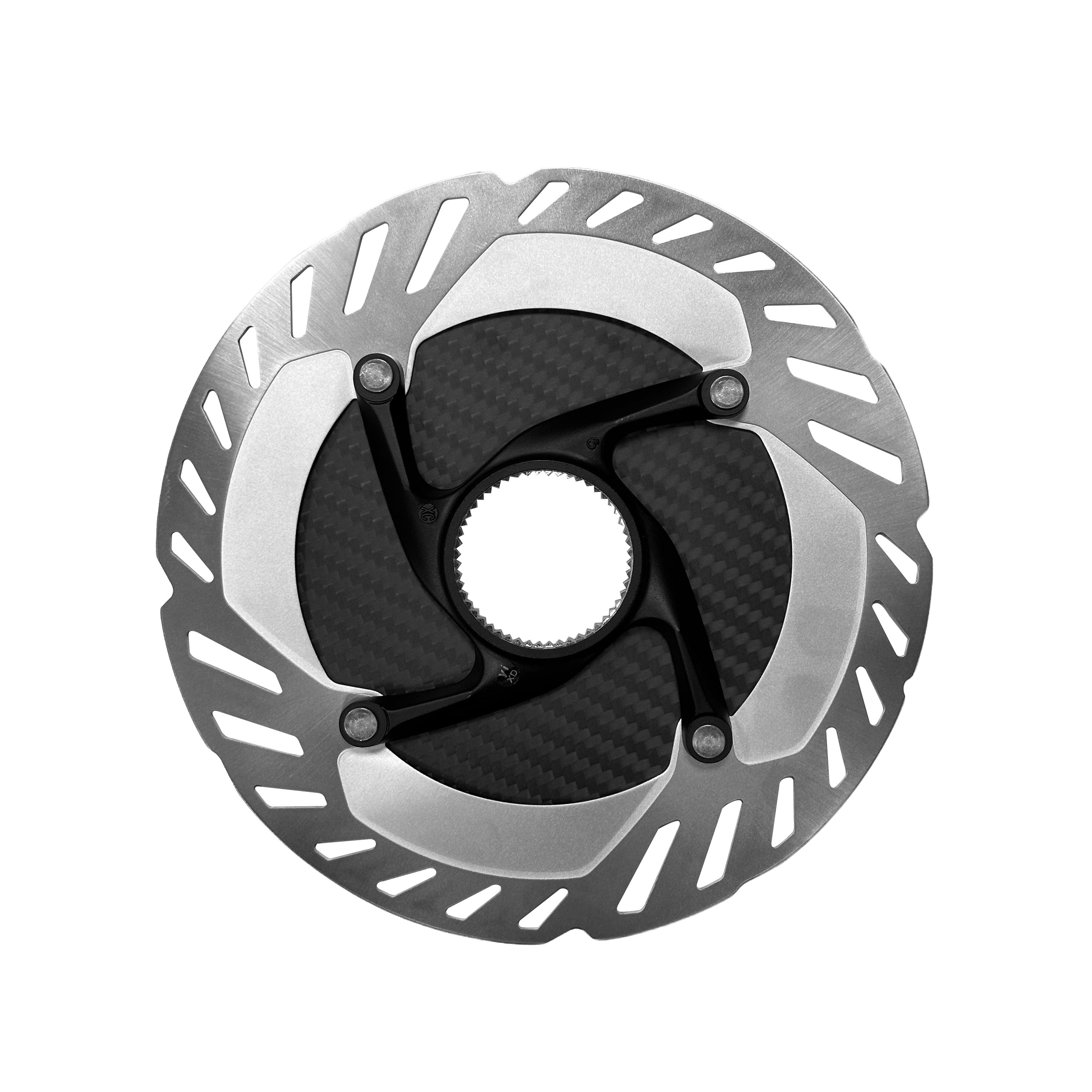 Carbon Aero Rotor carbon fiber/steel disc brake for center lock 140 mm  or 160 mm