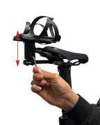 Rear hydration bottle holder