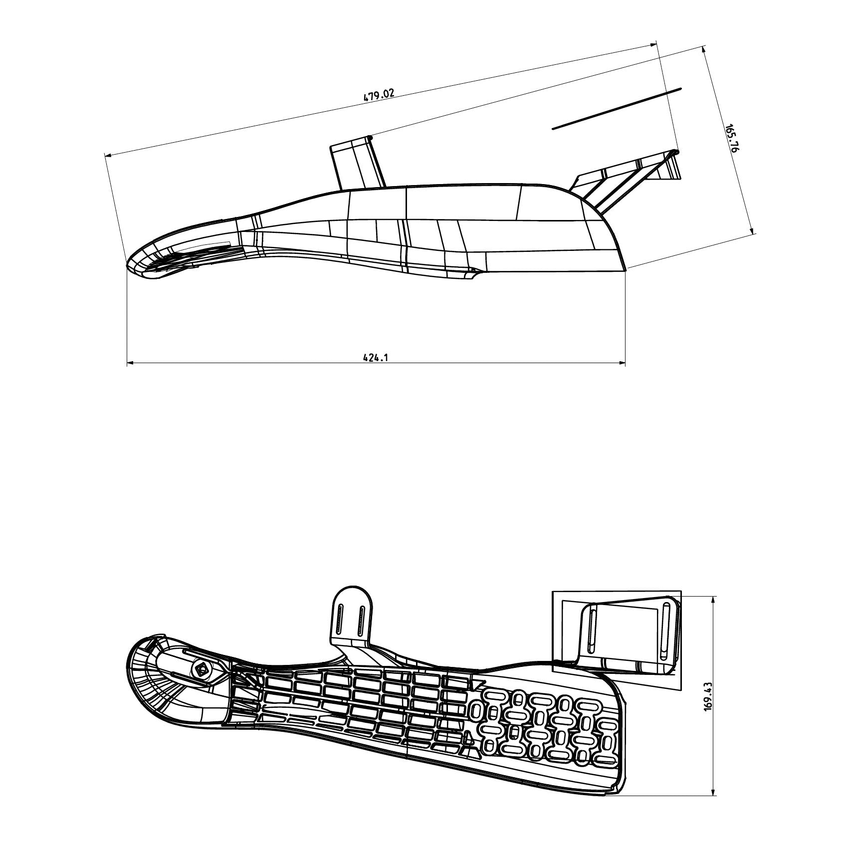 Delta Speed bar extension Prolunghe appendici Aero Triathlon